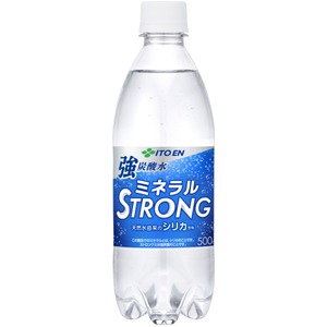 【ケース販売】伊藤園 PETミネラルストロング 強炭酸水 500ml 【×48本セット】