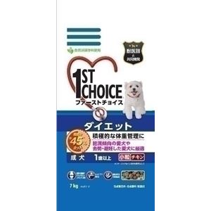 ニッケペットケア ファーストチョイス成犬ダイエット小粒7Kg 【ペット用品】 - ペット用品の楽園