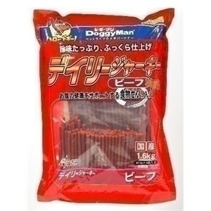 ドギーマンハヤシ デイリージャーキー ビーフ 1.6Kg 【ペット用品】