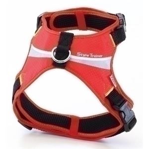 ヤマヒサ STスプラッシュソフトハーネス L 赤 【ペット用品】 - ペット用品の楽園