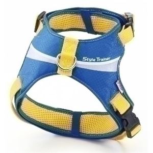 ヤマヒサ STスプラッシュソフトハーネス L 青 【ペット用品】 - ペット用品の楽園