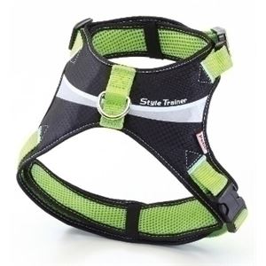 ヤマヒサ STスプラッシュソフトハーネス L 黒 【ペット用品】 - ペット用品の楽園