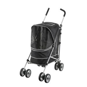 リッチェル ペットバギー ラコット 黒 【ペット用品】 - ペット用品の楽園