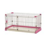 リッチェル ペット用お掃除簡単サークル120-60 ピンク 【ペット用品】 border=