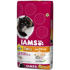 P＆G アイムス インドア 毛玉ケア 7歳以上 うまみチキン味 5kg【ペット用品】【猫用・フード】 - ペット用品の楽園