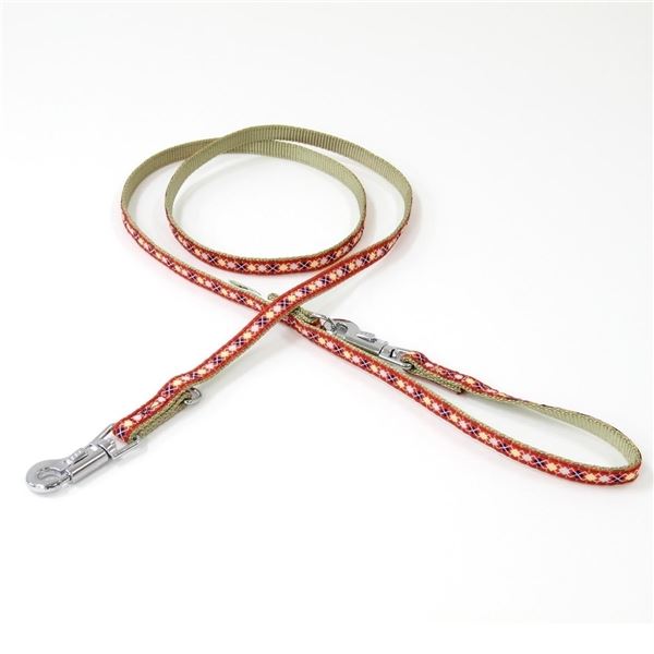 アドメイト アーガイルリード SS レッド 【リード】 【ペット用品】