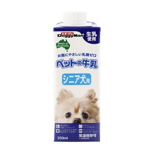 (まとめ)ドギーマンハヤシ ペットの牛乳 シニア犬用 250ml 【犬用・フード】【ペット用品】【×24セット】
