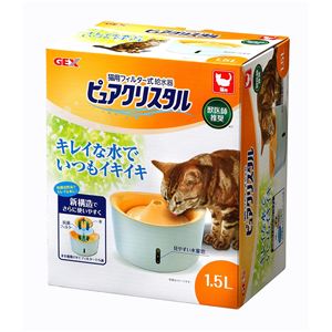 ジェックス株式会社 ピュアクリスタル 1.5L 猫用 【ペット用品】 商品写真