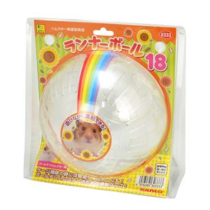 （まとめ）WILD ランナーボール 18 【×6セット】【ペット用品】