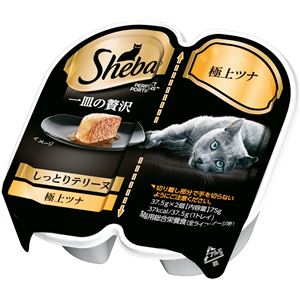 (まとめ)シーバ 一皿の贅沢 しっとりテリーヌ 極上ツナ 75g【×72セット】【猫用フード/ペット用品】