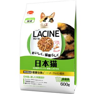 （まとめ）ラシーネ 日本猫 600g【×10セット】【猫用フード/ペット用品】