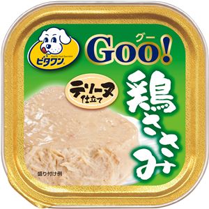 (まとめ）ビタワン グー 鶏ささみ テリーヌ仕立て 100g （ペット用品・犬フード)【×96セット】