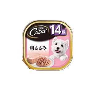 (まとめ）シーザー 14歳 絹ささみ 100g （ペット用品・犬フード)【×96セット】