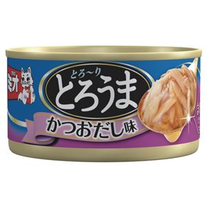 (まとめ）ミオ とろうま かつおだし味 70g （ペット用品・猫フード)【×48セット】