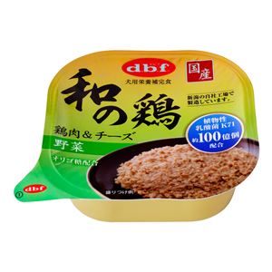 (まとめ）和の鶏 鶏肉＆チーズ 野菜 95g （ペット用品・犬フード)【×24セット】