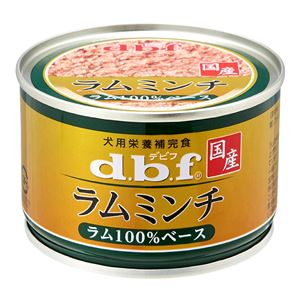 (まとめ）ラムミンチ ラム100％ベース 150g （ペット用品・犬フード)【×24セット】