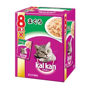 (まとめ）カルカン パウチ 1歳から まぐろ 70g 8袋パック （ペット用品・猫フード)【×20セット】