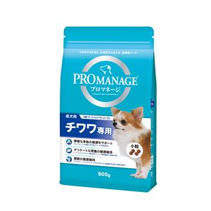 (まとめ）プロマネージ 成犬用 チワワ専用 800g （ペット用品・犬フード)【×12セット】