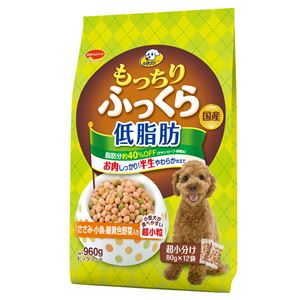 (まとめ）ビタワン もっちりふっくら 低脂肪 ささみ・小魚・緑黄色野菜入り 960g （ペット用品・犬フード)【×6セット】