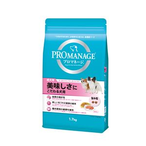 (まとめ）プロマネージ 成犬用 美味しさにこだわる犬用 1.7kg （ペット用品・犬フード)【×6セット】