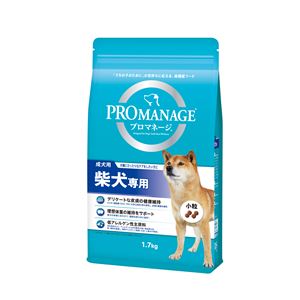 (まとめ）プロマネージ 成犬用 柴犬専用 1.7kg （ペット用品・犬フード)【×6セット】