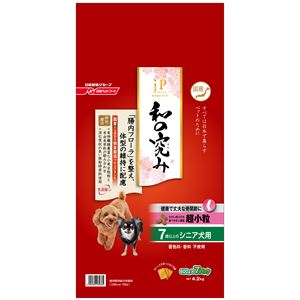 (まとめ）ジェーピースタイル 和の究み 超小粒 7歳以上のシニア犬用 4.2kg(600g×7パック) （ペット用品・犬フード)【×3セット】