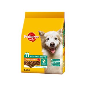 ペディグリー 11歳から用 ヘルシーチキン＆緑黄色野菜入り 5.5kg （ペット用品・犬フード）