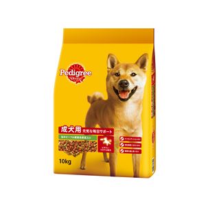 ペディグリー 成犬用 旨みビーフ＆緑黄色野菜入り 10kg （ペット用品・犬フード）