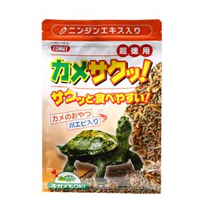 （まとめ）コメット カメサクッ！超徳用 300g (ペット用品)【×40セット】