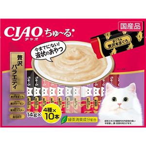 （まとめ）ちゅ～る 40本入り 贅沢バラエティ (ペット用品・猫フード)【×8セット】