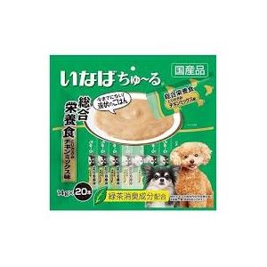 （まとめ）ちゅーる20本総合笹身チキンM14g20本 (ペット用品・犬フード)【×16セット】