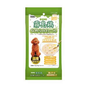 （まとめ）愛情物語 霧島鶏 なめらかムース 鶏レバー＆緑黄色野菜入り 210g (ペット用品・犬フード)【×20セット】