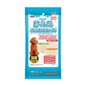 （まとめ）愛情物語 霧島鶏 なめらかムース バラエティパック 210g (ペット用品・犬フード)【×20セット】