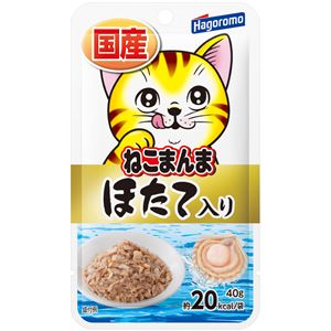 （まとめ）プレミアム ねこまんまほたて入り 40g (ペット用品・猫フード)【×24セット】