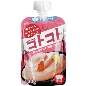 （まとめ）コトコトパウチ アヒル＆さつまいも、チーズ 100g(ドッグフード)【×30セット】