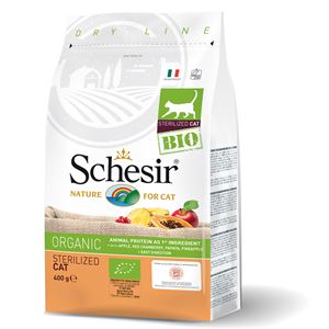 （まとめ）シシア キャットドライフード Bioオーガニック ステアライズド 400g （ペット用品・猫フード）【×8セット】