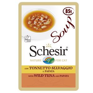 （まとめ）シシア キャット スープ グレインフリー ツナ＆パパイヤ 85g （ペット用品・猫フード）【×20セット】
