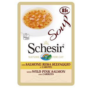 （まとめ）シシア キャット スープ グレインフリー ピンクサーモン＆キャロット 85g （ペット用品・猫フード）【×20セット】
