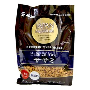 （まとめ）JAPAN PREMIUM バランスミール ササミ 600g（ペット用品・犬フード）【×12セット】