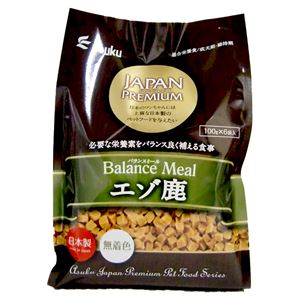 （まとめ）JAPAN PREMIUM バランスミール エゾ鹿 600g（ペット用品・犬フード）【×12セット】