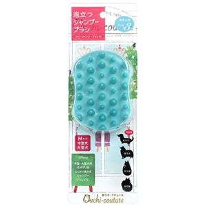 （まとめ）ラバーシャンプーブラシM OC-11（ペット用品）【×12セット】