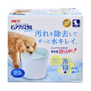 （まとめ）ピュアクリスタル ブルーム2.3L 犬用・多頭飼育用（ペット用品）【×6セット】