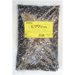 （まとめ）ペットプロヒマワリのたね 1.5kg（ペット用品）【×5セット】