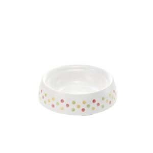 （まとめ）食べやすい キャットディッシュ S ホワイト (ペット用品) (×5セット）