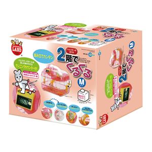 （まとめ）2階でくるくる M ピンク【×2セット】