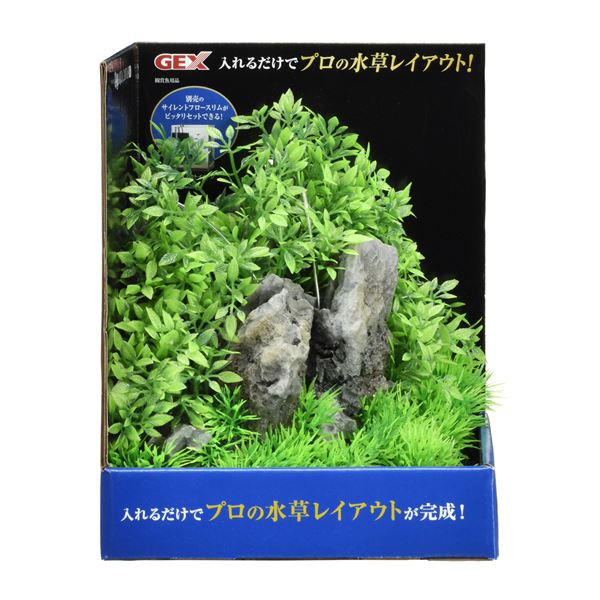 （まとめ）癒し水景 アクアキャンバス F-L【×3セット】