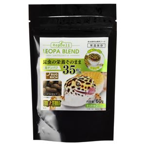 （まとめ）レオパブレンドフード 60g【×4セット】