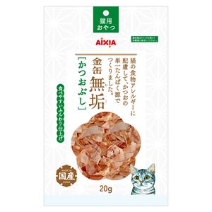 （まとめ）金缶無垢 かつおぶし 20g【×10セット】