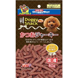 （まとめ）ドギーマンドギースナックバリューかつおジャーキー 80g【×30セット】