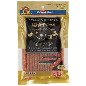 （まとめ）ドギーマンヘルシージャーキーGOLD ベジコラ ササミ 150g【×12セット】